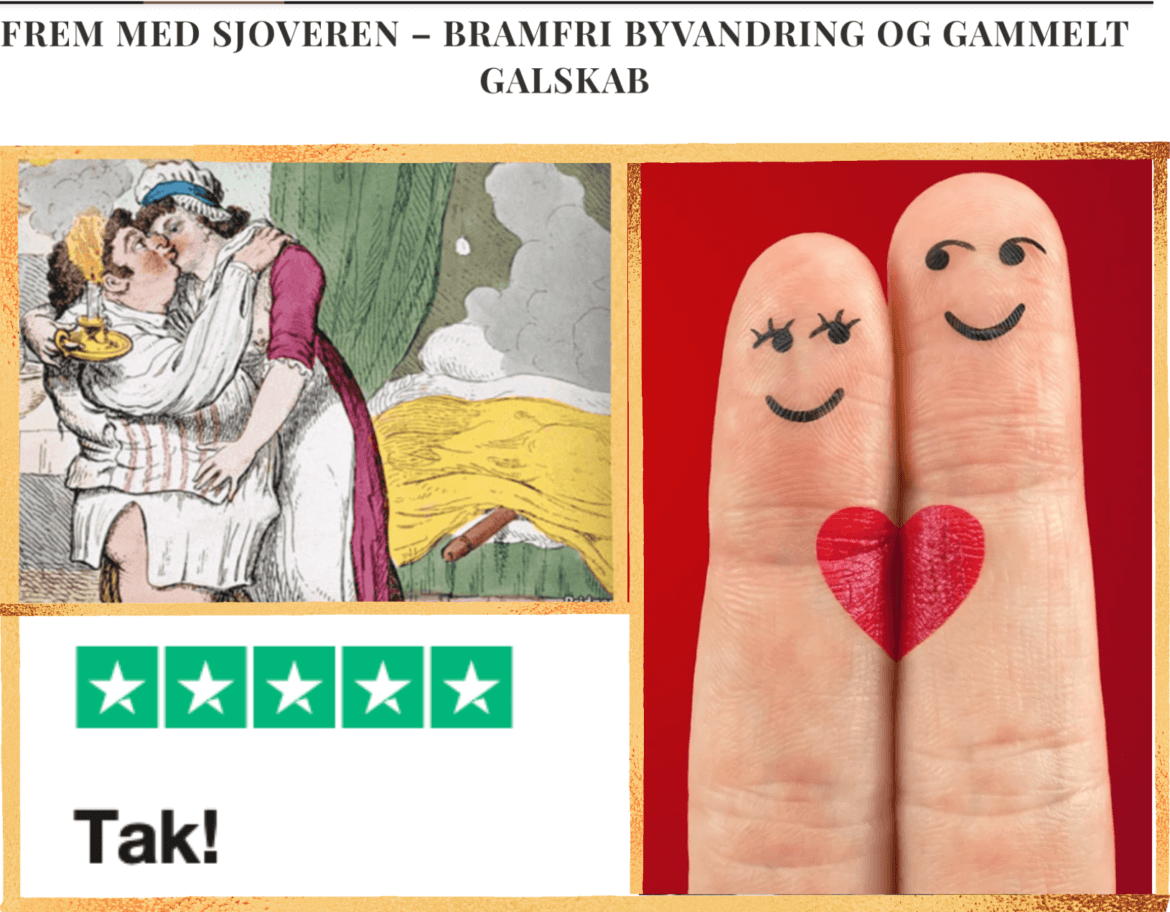 Frem med sjoveren – bramfri byvandring København