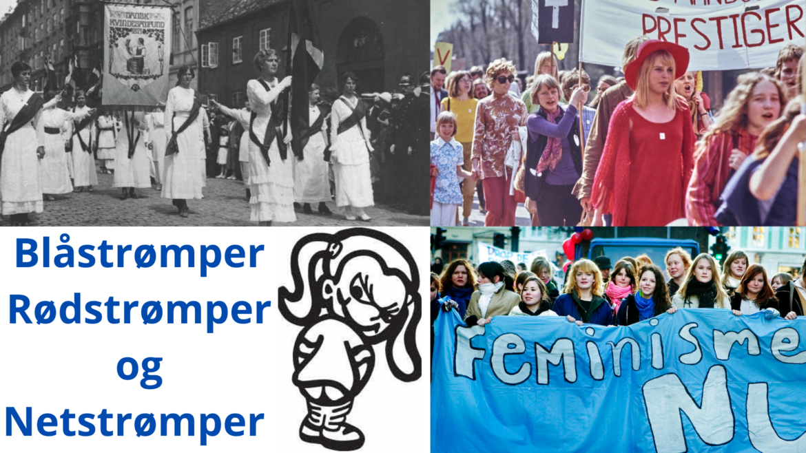 Blåstrømper, rødstrømper og netstrømper – byvandring København.